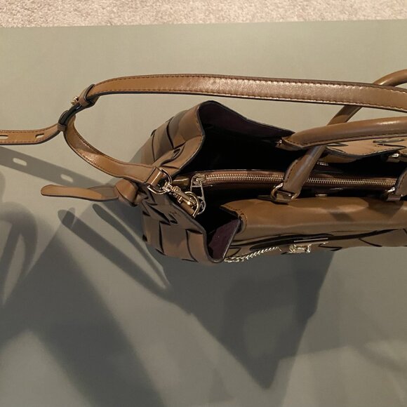 Michael Kors Medium Brown Handbag with Gold Hardware - Picture 10 of 11